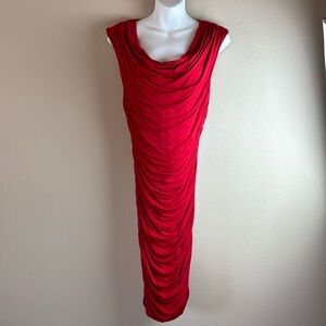 International Concepts Womens Bodycon Dress Size Medium Red